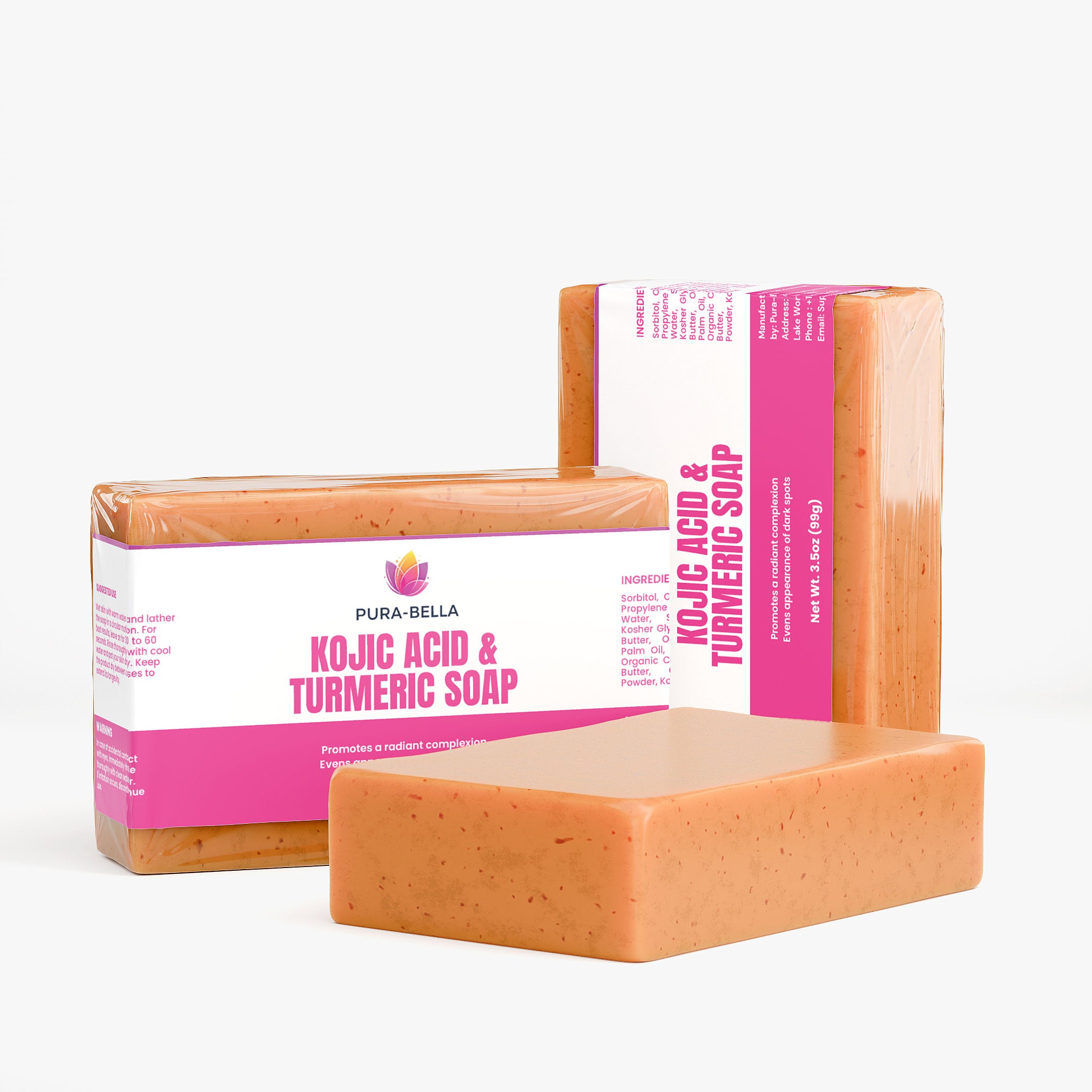 Kojic Acid & Turmeric Soap